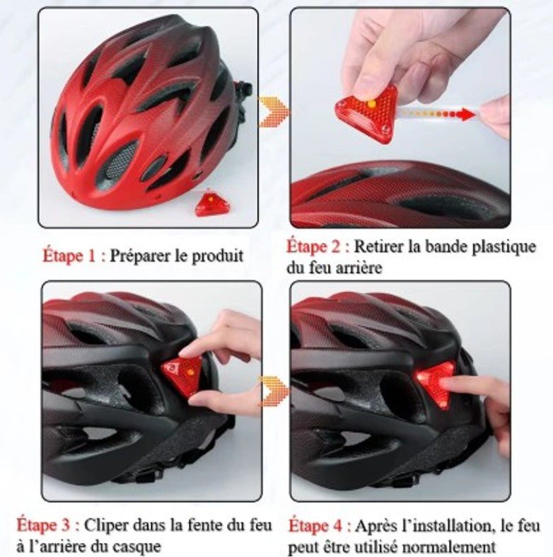 LumiRide Pro | Casque LED Sécurité