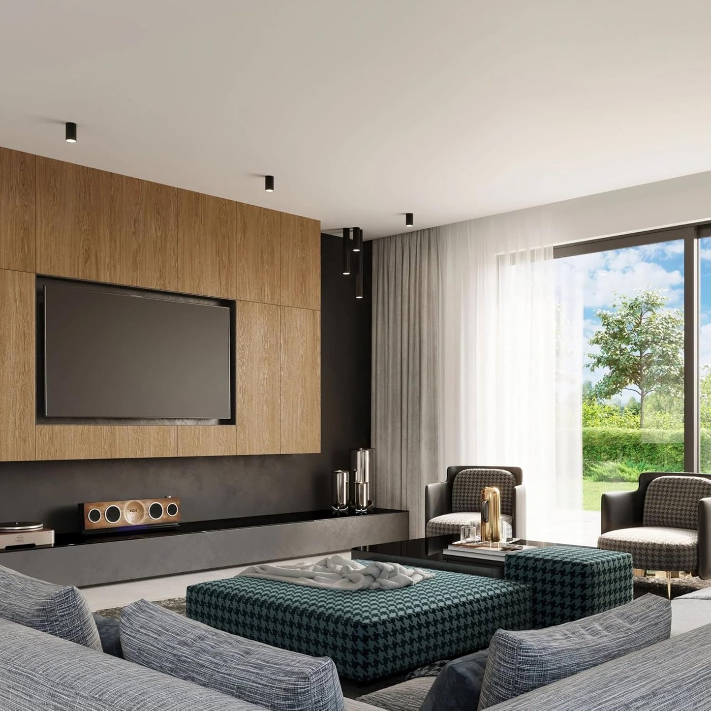 Luminaire LED Plafond Moderne
