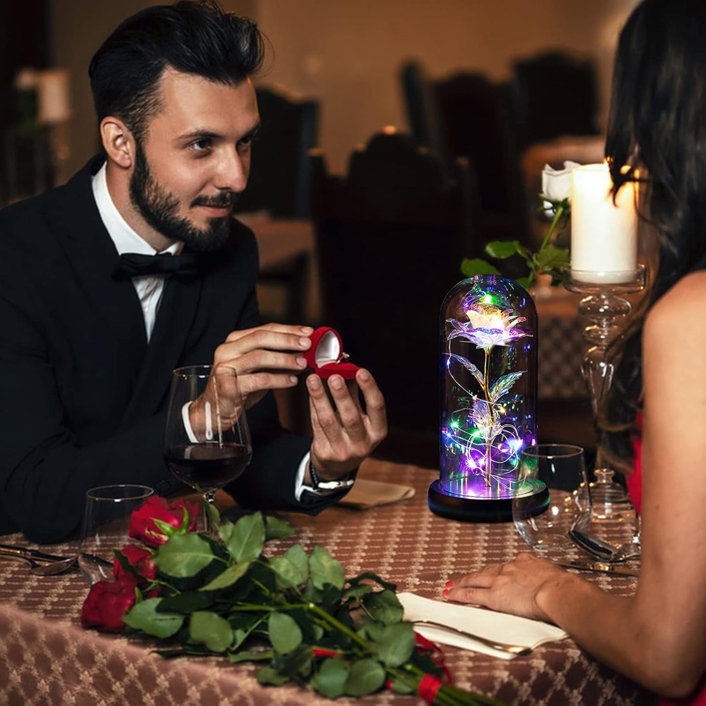 GalaxyRose™ Fleur LED Éternelle