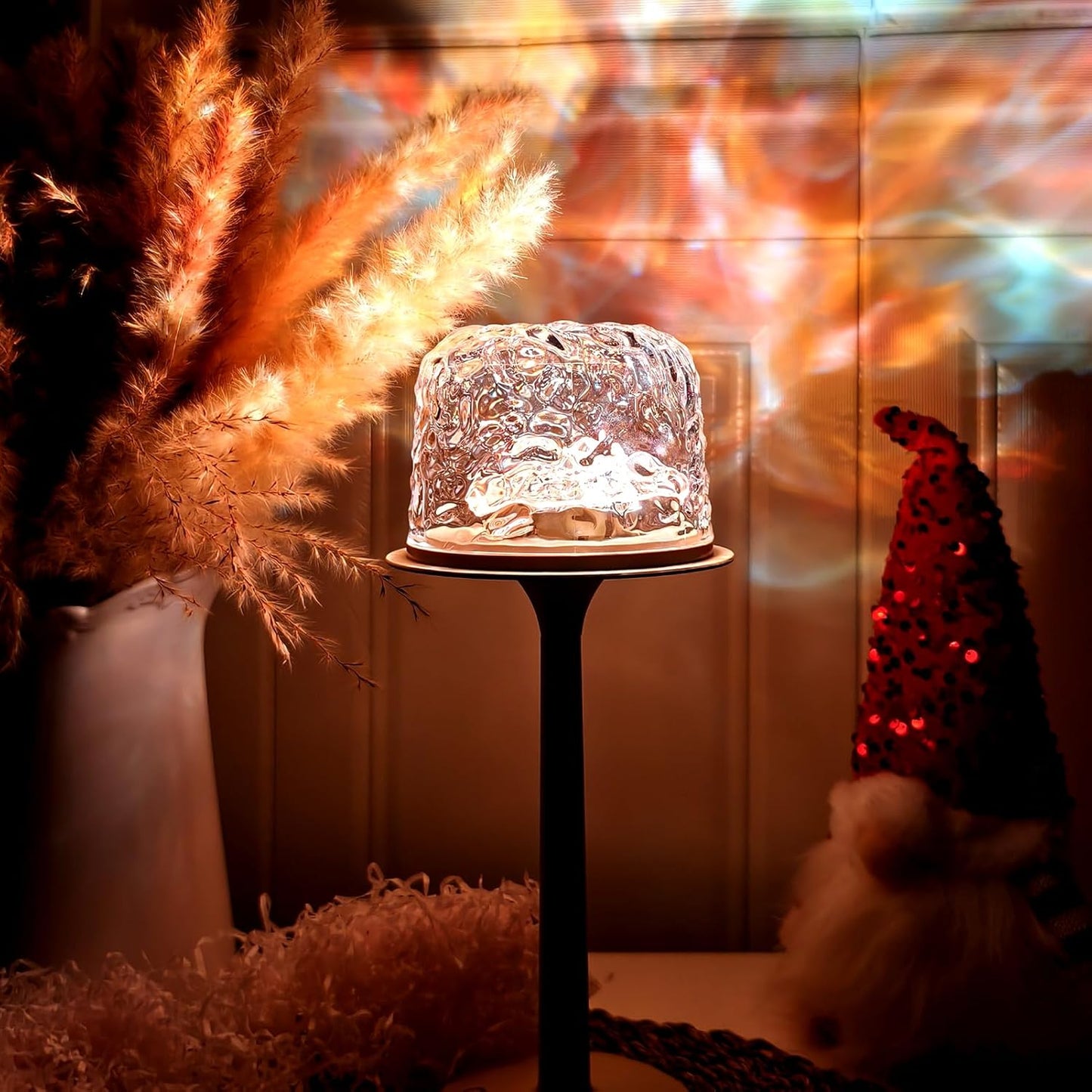 Lampe Projecteur LED Ambiance – Veilleuse Design Effet Ondulation