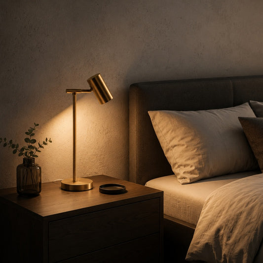 Lampe de Lecture Lit LED – Lampe de Table Design Moderne Orientable