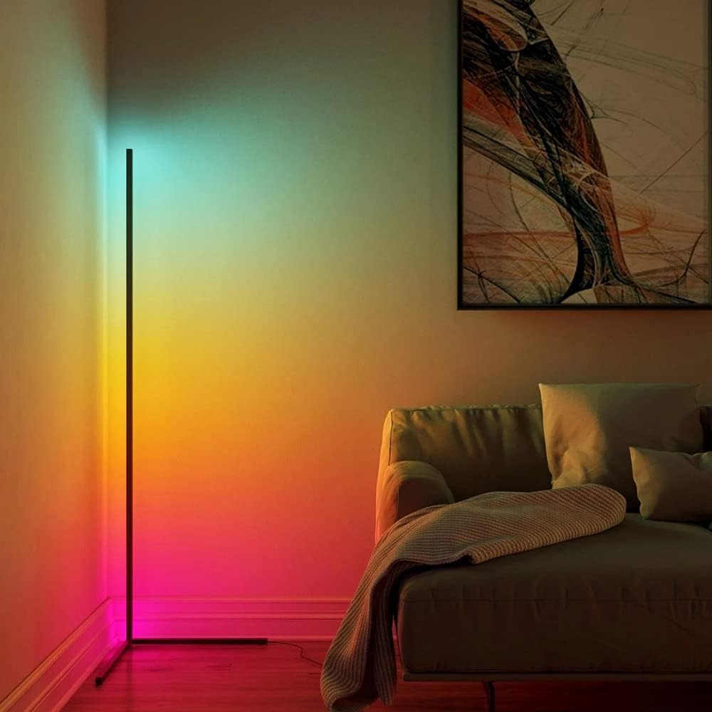 Lampe sur Pied LED RGB – Lampadaire Design Moderne pour Salon