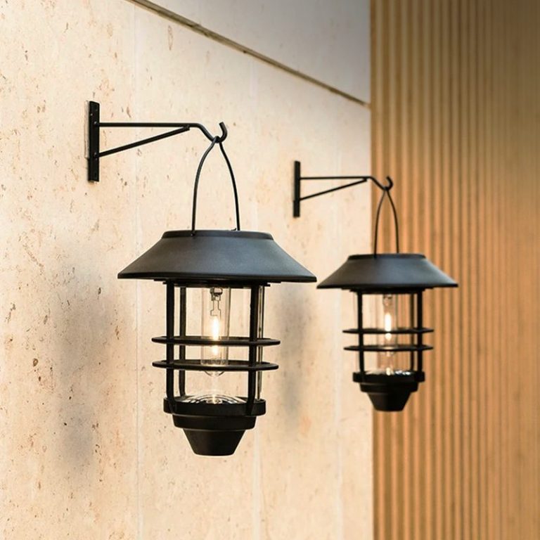 Lanterne Solaire Extérieure Flamme – Éclairage LED Décoratif Étanche