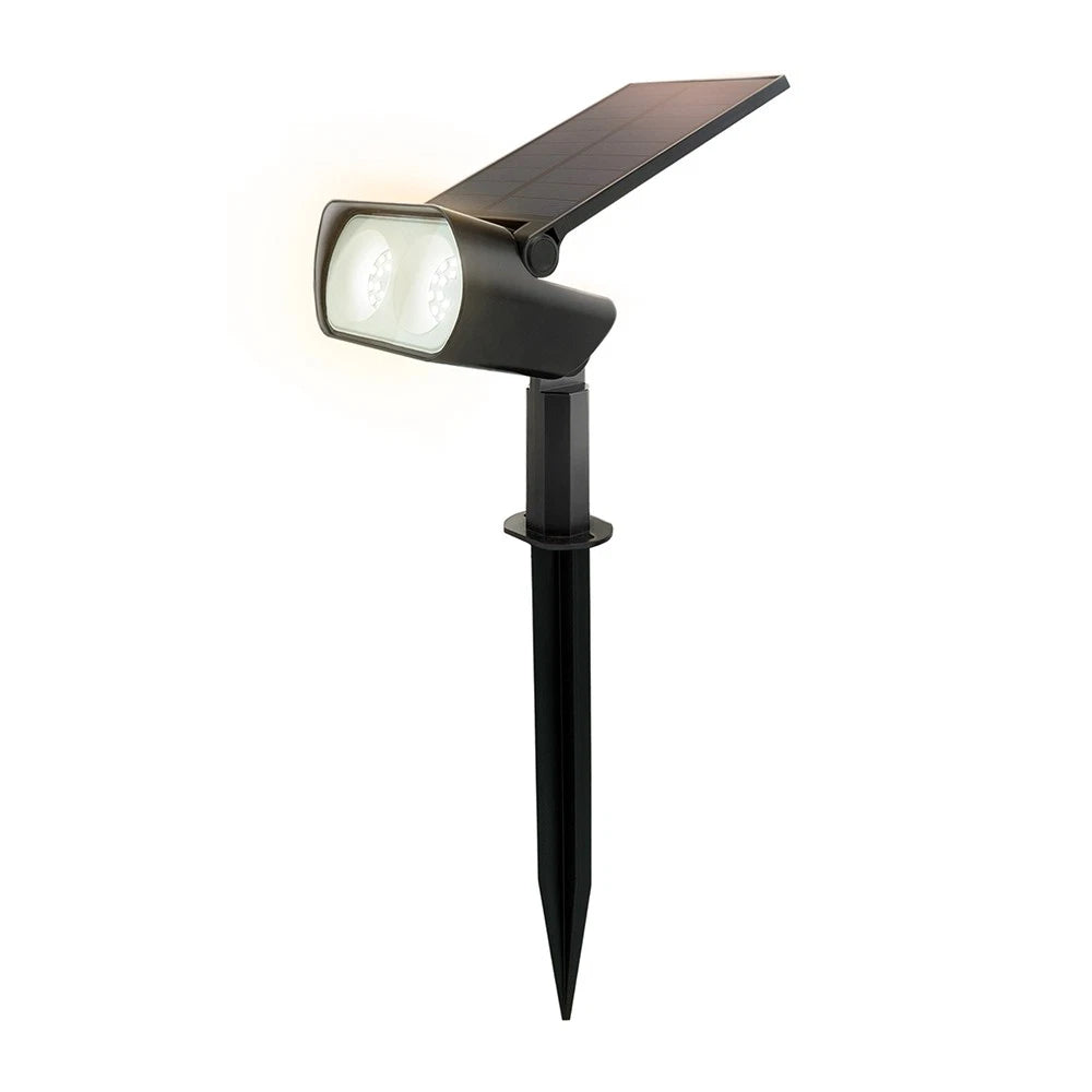 Lumière Solaire Jardin LED – Projecteur Extérieur Étanche Design