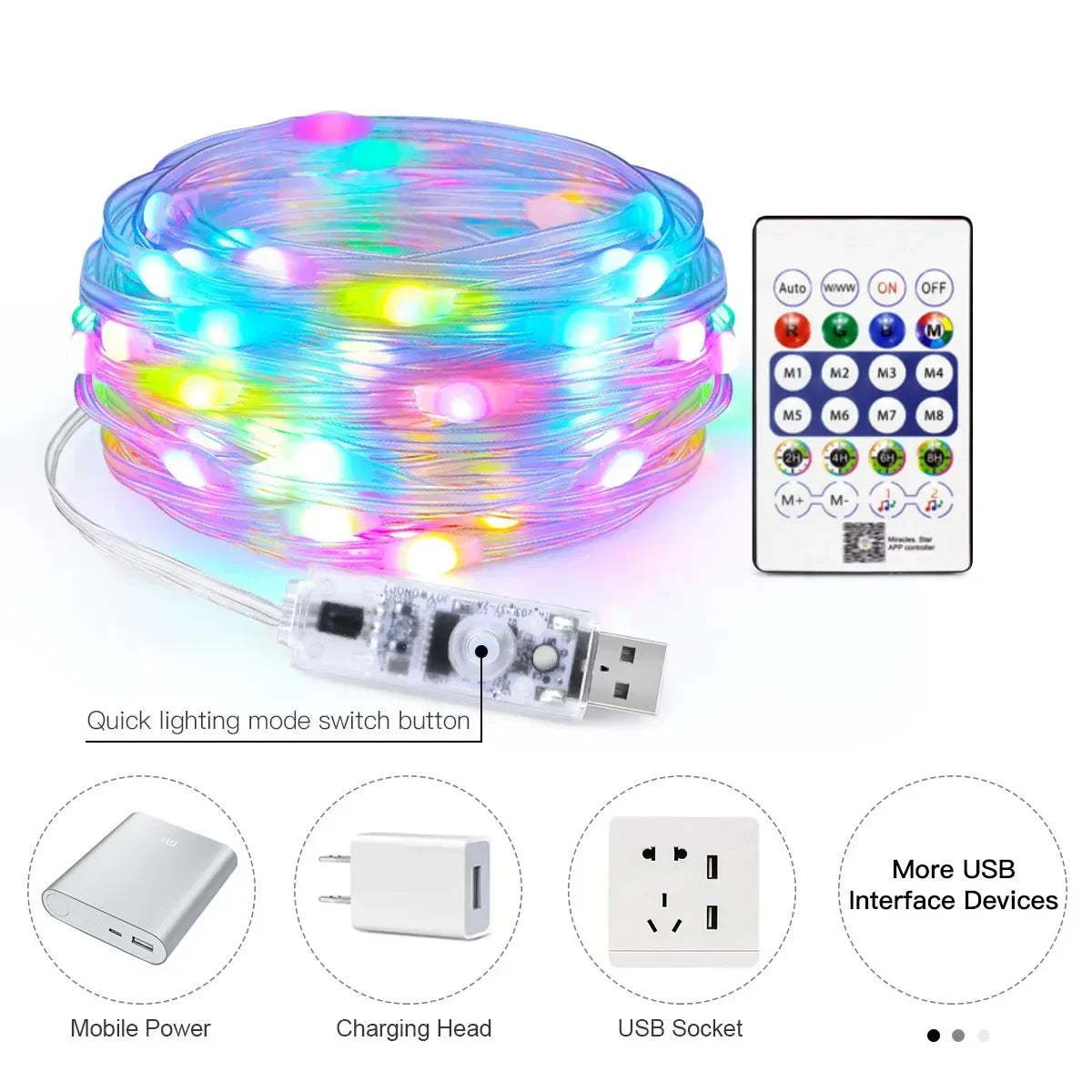 Guirlande LED Festive Bluetooth