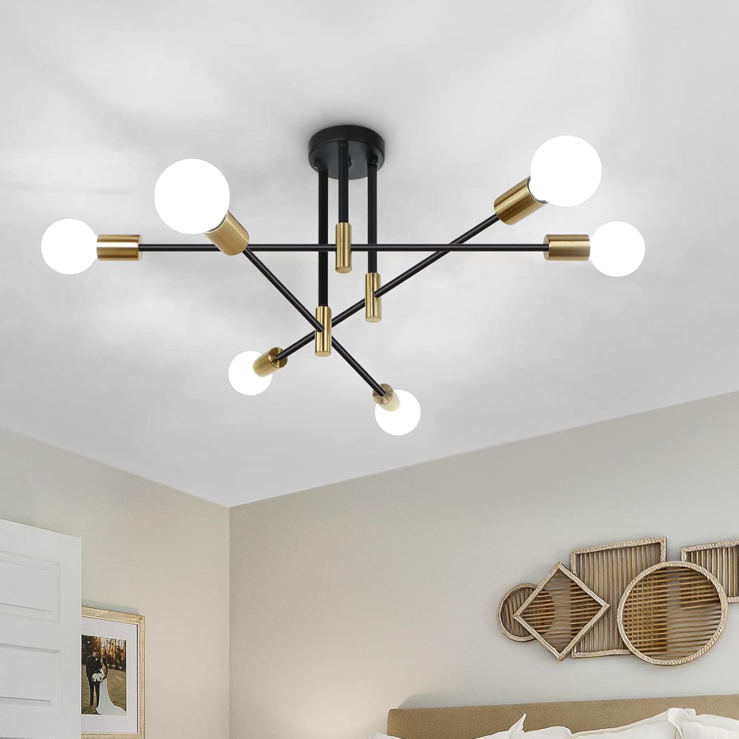 Lustre Moderne LED Minimaliste – Plafonnier Design pour Salon et Chambre