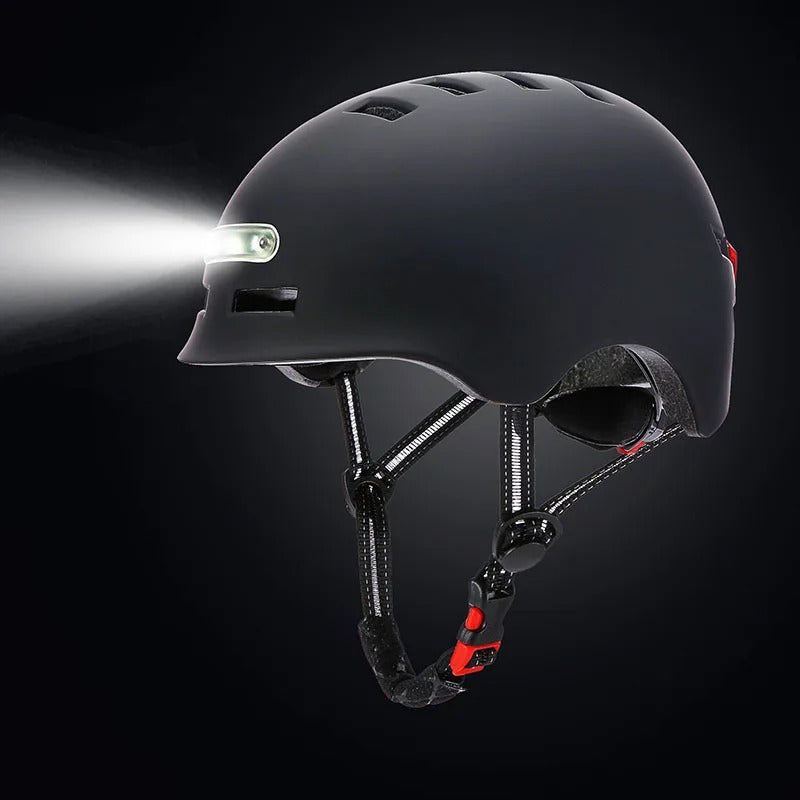 LumiRide Vision Plus| Casque LED Haute Sécurité