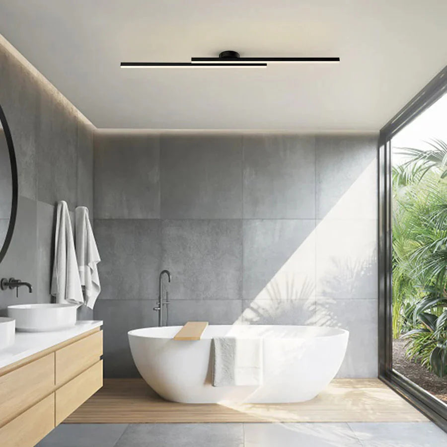 Plafonnier Luminaire LED Moderne - Design Minimaliste en Aluminium