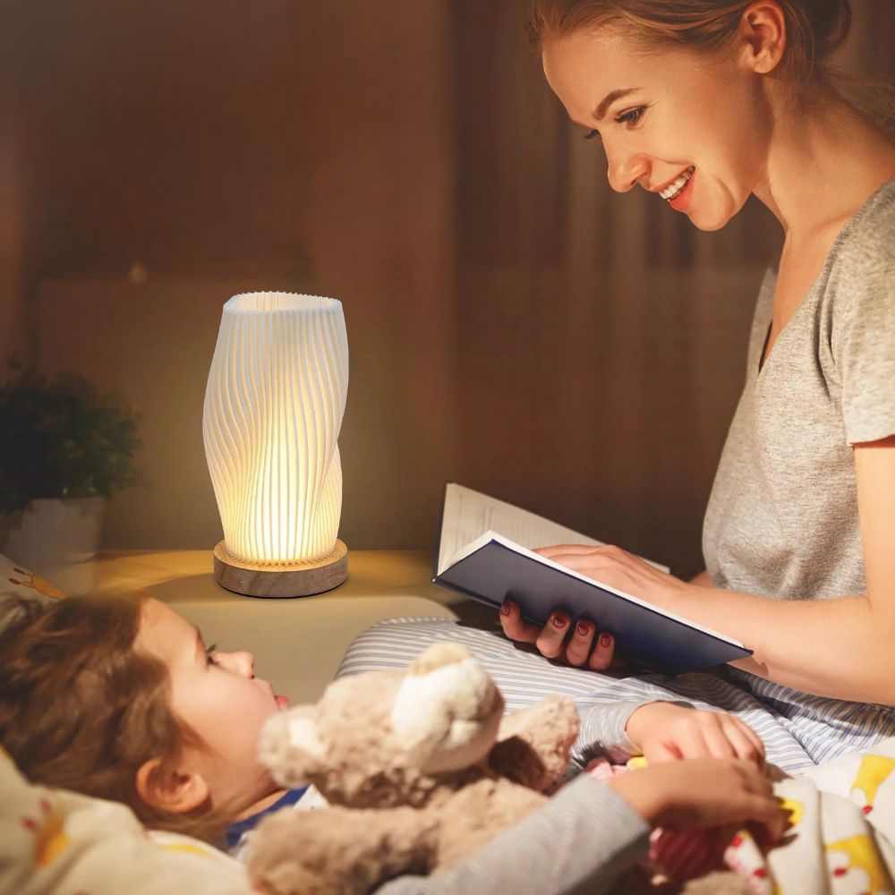 Veilleuse LED Design Moderne – Lampe de Chevet Ambiance Douce